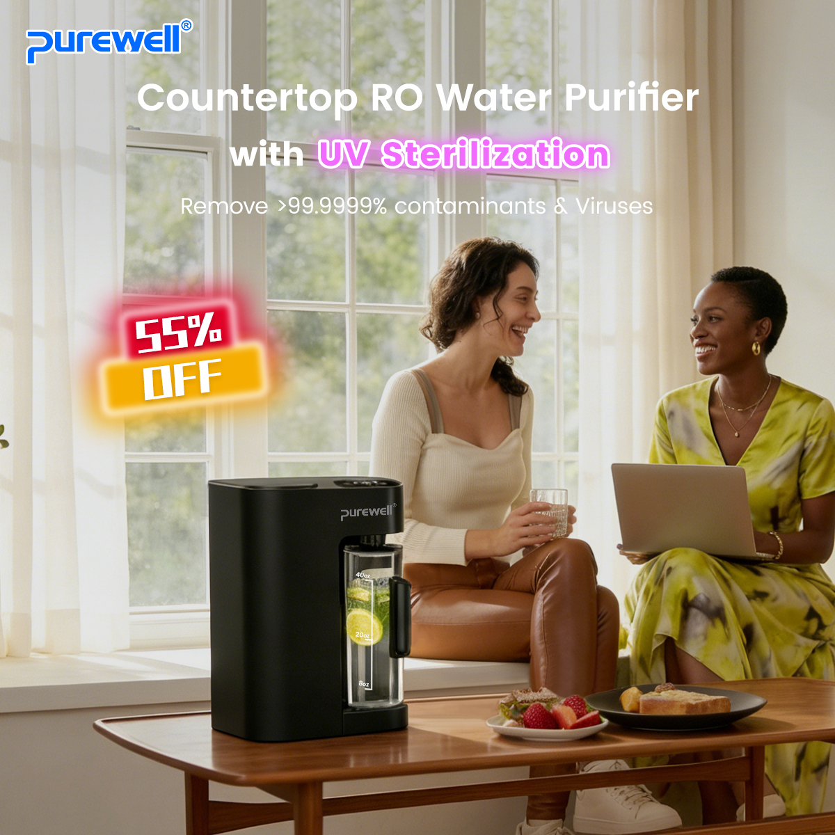 Looking for family & home content creators to showcase a high-tech countertop water purifier