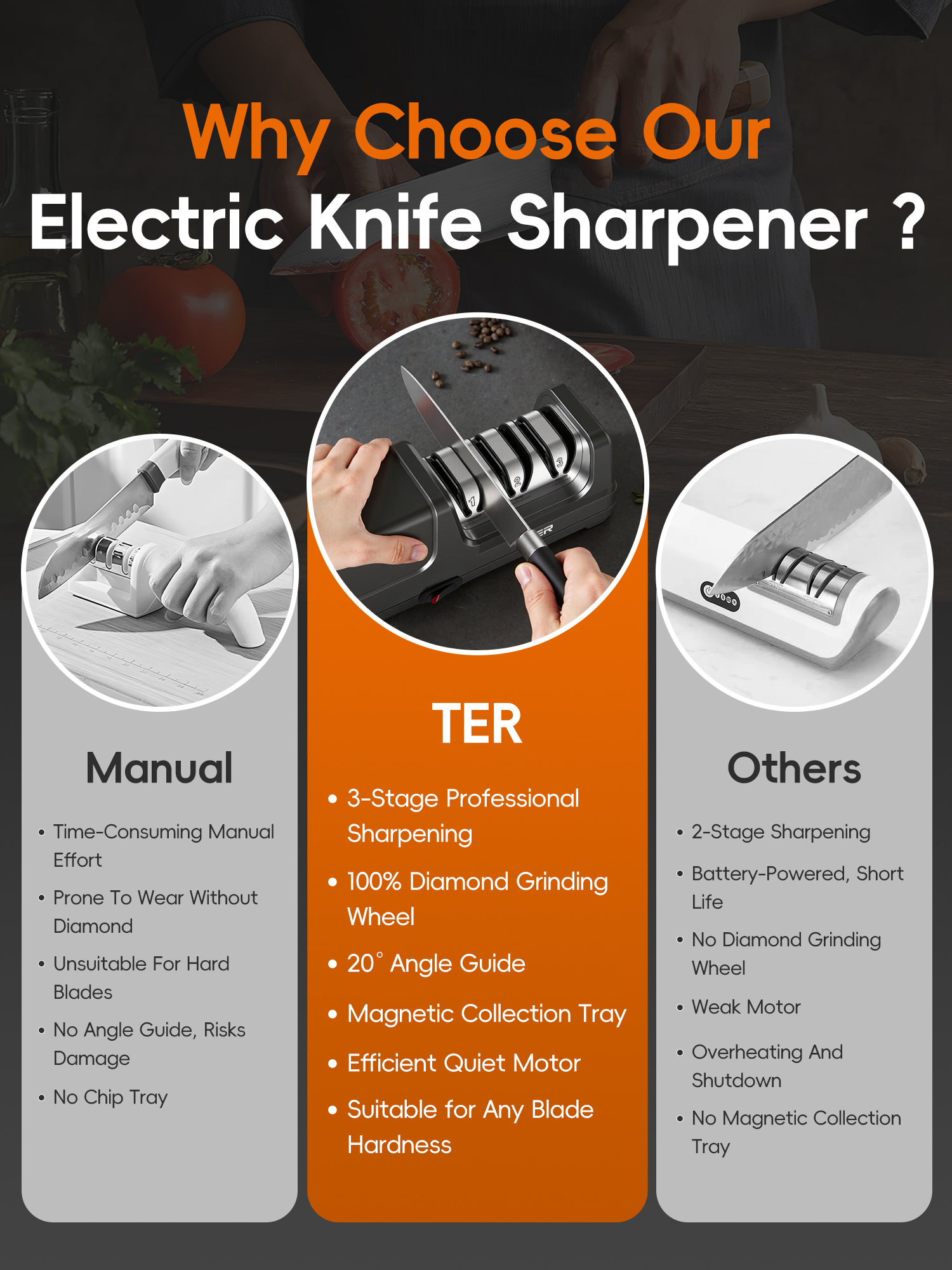 Seeking professional knife & tool sharpening influencers to test and review our electric knife sharp — image 8
