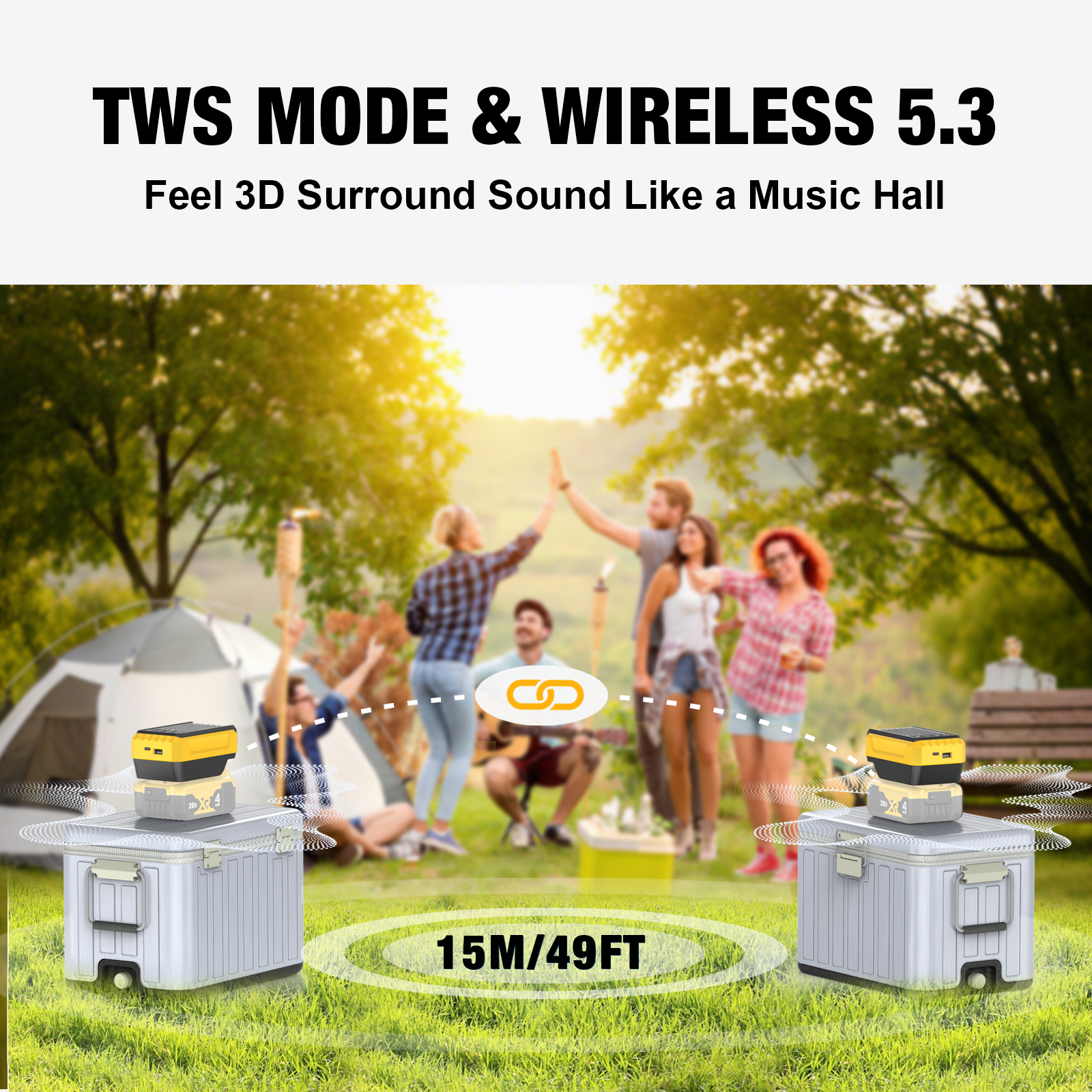 US TikTok Creators Wanted: Review the T111 Jobsite Bluetooth Speaker — image 3