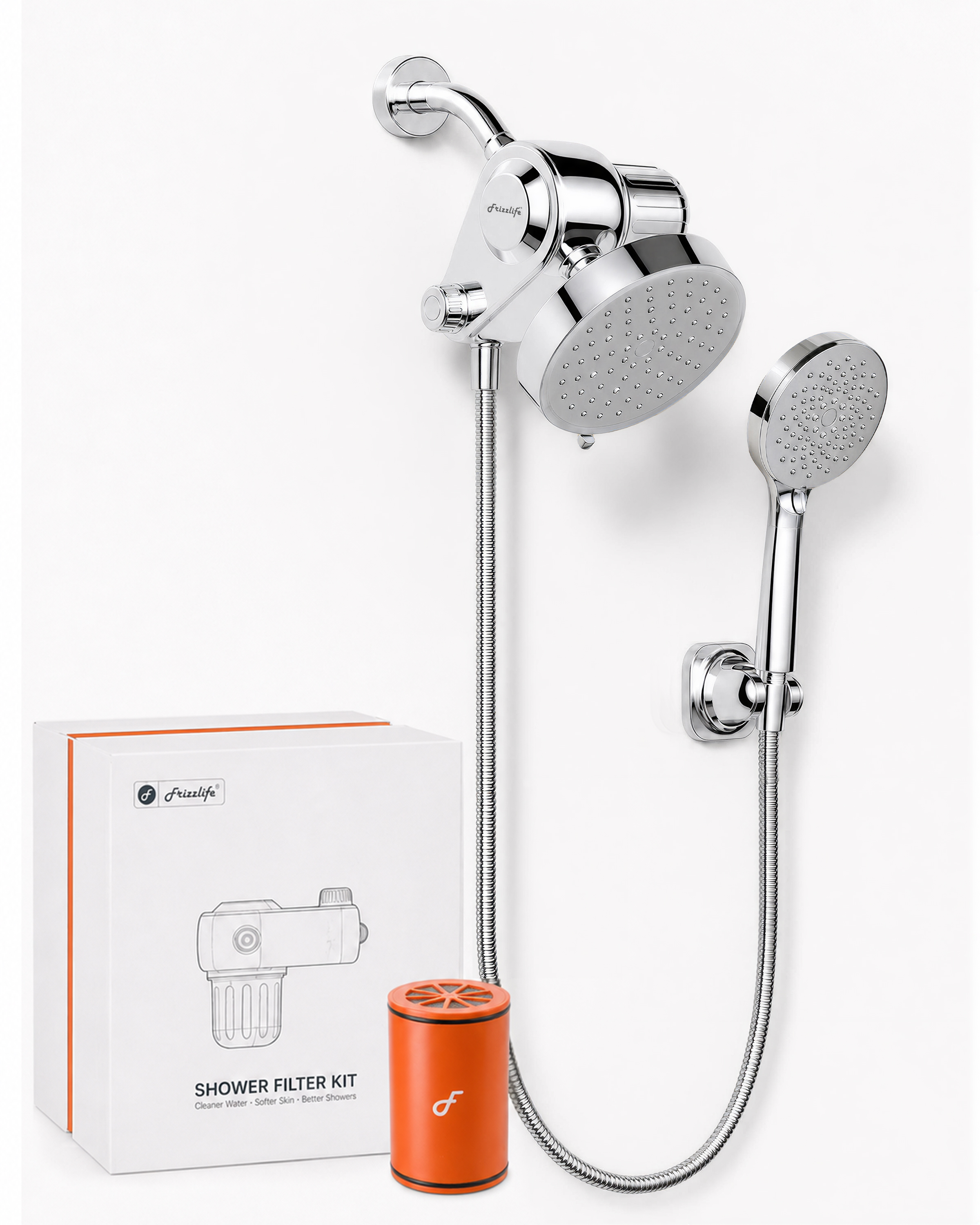 Upgrade Your Daily Shower Experience with Frizzlife Dual Outlet Shower Filter